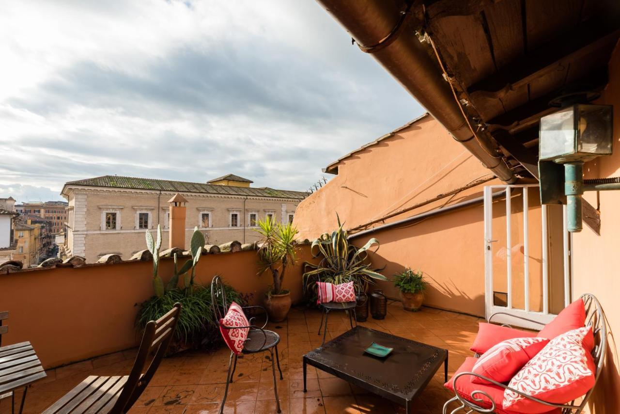 Amazing Penthouse With Private Terrace In Trastevere Rom Exterior foto